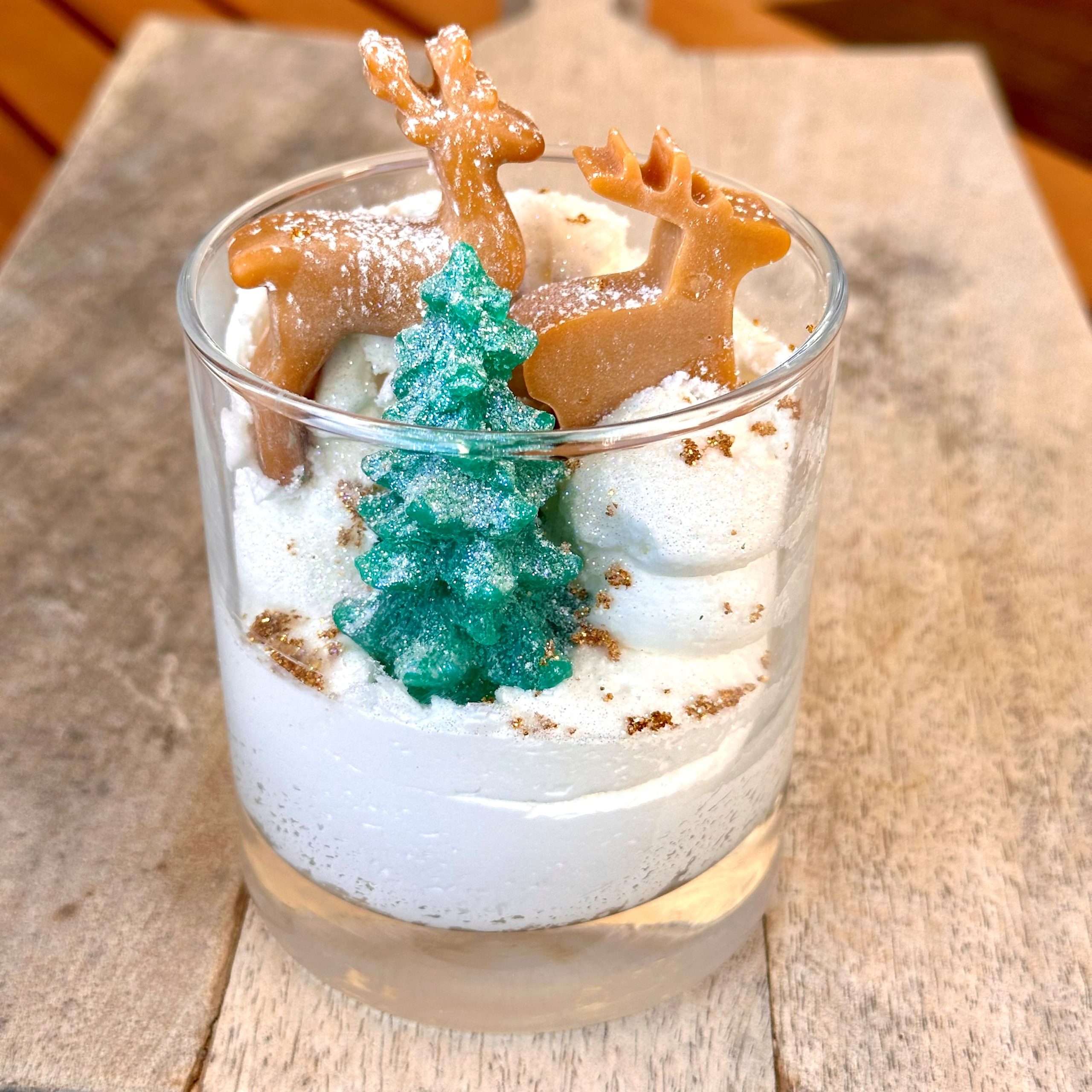 Bougie grand cerfs Fleurs des montagnes image